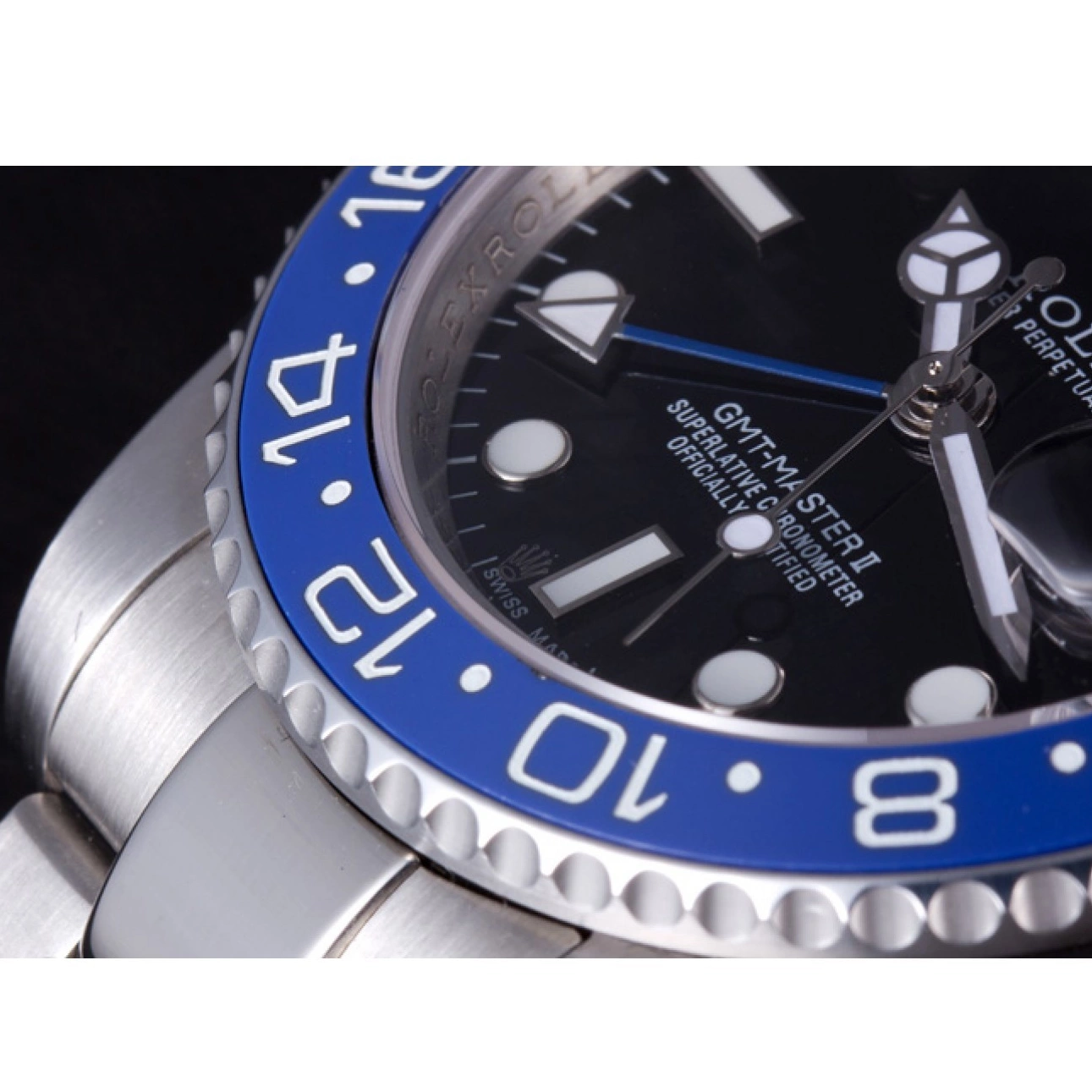 Good Copy Rolex Watches Master Collection II Band 621492 Steel Brushed GMT Oyster Rolex Stainless 0606